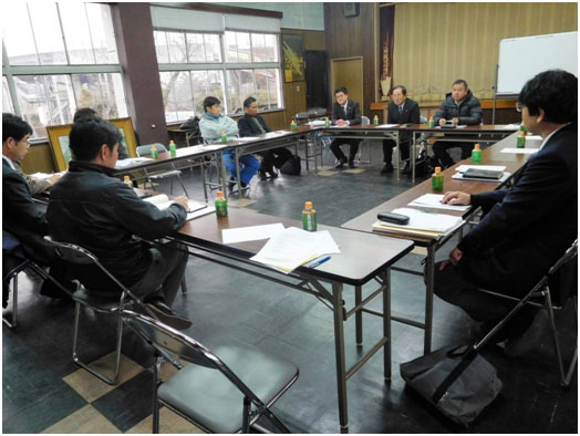 まちづくり課題解決のための会議の様子