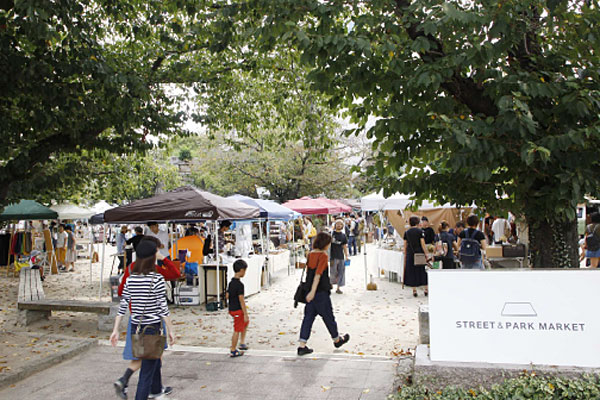 STREET&PARK MARKETの様子