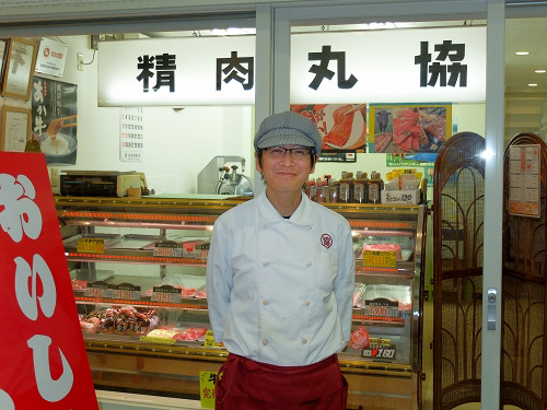 若手を引っ張る精肉店経営の高橋輝雄さん