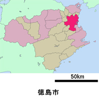 徳島市マップ