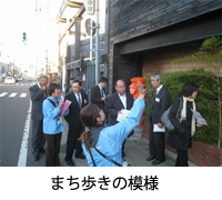 まち歩きの模様