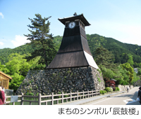 まちのシンボル「辰鼓楼」