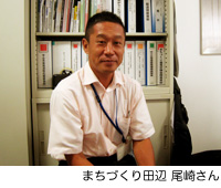 まちづくり田辺 尾崎さん