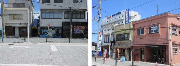 市内ではリノベーションによる空き店舗対策が進んでいる