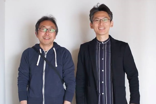 井橋氏（左）と畔上氏（右）