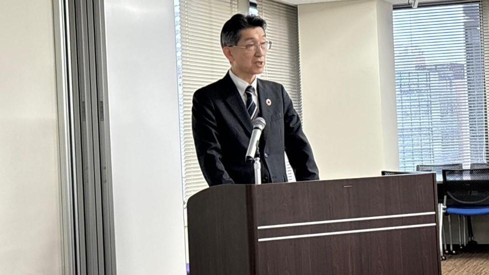 開会挨拶 中小機構 理事 福本功